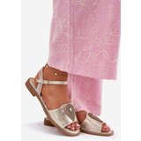 S. BARSKI Women's Flat Sandals With Decoration S.Barski | Shoptok.si