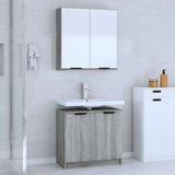  2-dijelni set kupaonskih ormarića boja hrasta sonome drveni | shoptok.hr