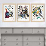 Wallity Set uramljenih slika 3NTC_UN2968523, 3 dijela | Eponuda.ba