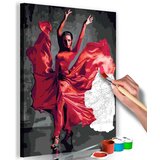  Slika za samostalno slikanje - Red Dress 40x60 | shoptok.hr