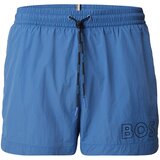 Boss Kratke kopalne hlače 'Mooneye' safir / črna | Shoptok.si
