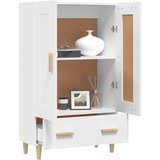  Visoka komoda bijela 70 x 31 x 115 cm od konstruiranog drva | shoptok.hr