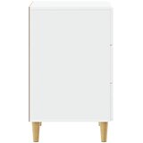 Noćni ormarić Bijela 43 x 39,5 x 66,5 cm Konstruirano drvo | Eponuda.com