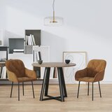  Blagovaonske stolice 2 kom smeđe baršunaste | shoptok.hr