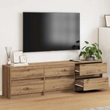 TV Jedinice Zidne 2 pcs Umjetnički hrast 180 x 34 x 50 cm | Eponuda.com