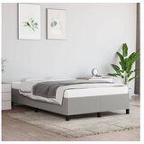  Za krevet svjetlosivi 120 x 200 cm od tkanine | shoptok.hr