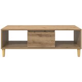  Kava Stol Umjetnički hrast 102 x 55 x 35 cm Konstruirano drvo | shoptok.hr
