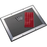 Durable Aluminijast zložljiv okvir, format A4, črne barve | Shoptok.si