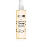 Revuele Shimmering Body Mist posvjetljujuća magla za tijelo nijansa Gold 200 ml | shoptok.hr