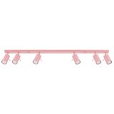 Sollux Lighting Stropna svetilka RING 6L roza, (5000284962) | Shoptok.si