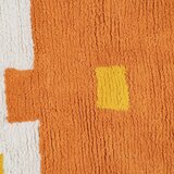 Ixia Narančasti periv pamučan tepih 100x135 cm Azteca – | shoptok.hr