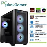 PC PLUS pcplus gamer ryzen 5 8600G 32GB 1TB nvme ssd rtx 4060 ti 8GB gaming namizni računalnik, (21664414) cene