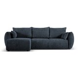Cosmopolitan Design Temno modra kotna sedežna garnitura (levi kot) Matera – Cene