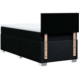 Box spring krevet s madracem crni 80 x 200 cm od tkanine | shoptok.hr