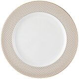 ROSENTHAL PLITVI KROŽNIK Francis Carreau Beige porcelan | Shoptok.si