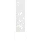  Privatnost u vrtu Bijelo 32 x 140 cm Hladno valjana čelična | Eponuda.com