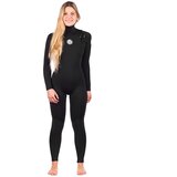 Rip Curl Dawn Patrol 5/3 Gb Chest Zip Neoprenska obleka black u