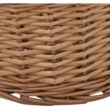  Košara za drva za ogrjev s ručkama 88x57x34 cm od prirodne vrbe | shoptok.hr