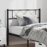  Metalno zamjensko uzglavlje crno 100 cm | shoptok.hr