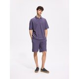 Reserved Polo-majica boxy kroja - boja grožđa | shoptok.hr