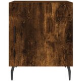  Nočna omarica dimljeni hrast 40x40x50 cm inženirski les, (20808977) | Shoptok.si