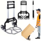 Aluminijska sklopiva transportna kolica do 70kg | Shoptok.si
