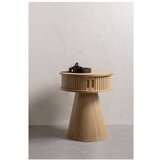 WOOOD Noćni ormarić u dekoru bora u prirodnoj boji Karri – | shoptok.hr