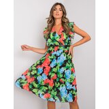 Fashion Hunters Black and red pleated dress | shoptok.hr