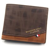  Moška denarnica MenBense Classic Temno Rjava Cene
