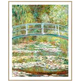 knor Slika 40x50 cm Monet: Japanese Footbridge | Shoptok.si