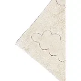 Krem periv/ručno rađen pamučan dječji tepih 140x200 cm Clouds –