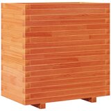  Vrtna sadilica voštano smeđe boje 70x40x72 cm od borovine | shoptok.hr