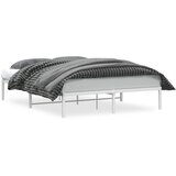 Metalni okvir za krevet bijeli 160x200 cm | shoptok.hr