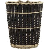 vidaXL Nahrbtnik za prenašanje drv s trakovi 50x44x58 cm naravna vrba | Shoptok.si