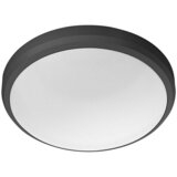 Philips LED okrogla stropna svetilka Doris (6 W, Ø x V: 22 x 7 cm, Črna, Hladno bela) | Shoptok.si