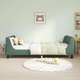  Otroški posteljni okvir z vznožjem Morsko zelena 90 x 200 cm, (5000104538) | Shoptok.si