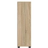 vidaXL kopalniška omarica s predalom sonoma hrast 30,5 x 30 x 101 cm | Shoptok.si