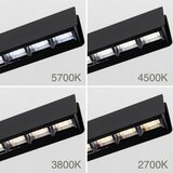 Orion hl 6-1716/120 - led prigušiva luster na sajli tara LED/44W/230V crna | Eponuda.com
