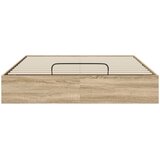  Otomanski krevet s pohranom Sonoma hrast 193 x 120 x 25 cm | shoptok.hr