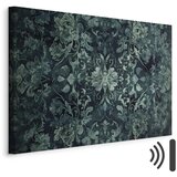  Slika - Oriental Pattern Carpet: Emerald Ornaments and Worn Patterns 60x40 Akustična | shoptok.hr