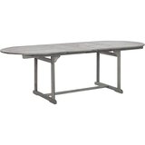  Vrtni blagovaonski stol (160 - 240)x100x75 cm od drva bagrema | shoptok.hr