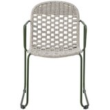 Bloomingville Siva metalna vrtna stolica Calana – | shoptok.hr