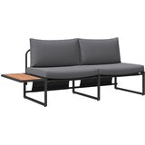  Vrtni set za objed 3 pcs Antracit Čelik | shoptok.hr