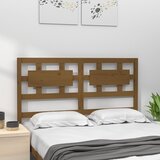  Uzglavlje za krevet boja meda 205,5x4x100 cm masivna borovina | shoptok.hr