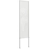  Privatnost u vrtu Bijelo 32 x 140 cm Hladno valjana čelična | shoptok.hr