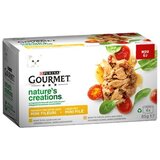Gourmet Nature's Creation Gourmet Nature's Creations MP piščanec/puran 4 x 85 g | Shoptok.si