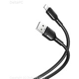 XO cable NB212 USB - Lightning 1,0 m 2,1A black | Eponuda.ba