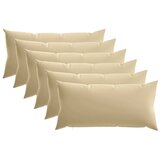  Jastuk s jastukom HEERLEN 6 kom. Bež Poliester - Bež 40 x 80 cm 6 | shoptok.hr