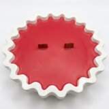 NOBAMO Sveča Rubinasta Volna - Bela / Rdeča / Češnja, Mandlji | Shoptok.si