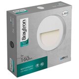 Braytron zidna rasvjeta led 3W 160lm 3000K IP65 vekta-b wlr crna okrugla | shoptok.hr